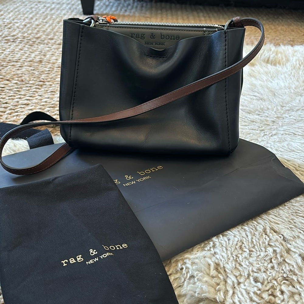 COPY - Rag & Bone Black Leather Bag